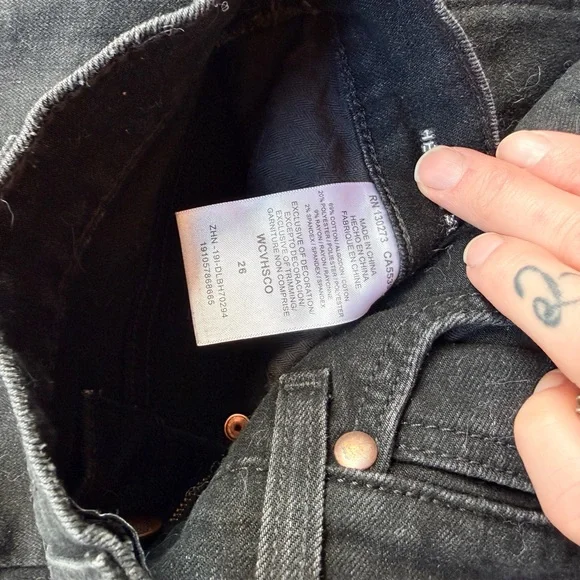 Wrangler women skinny Jeans - Blue and Black - Picture 3 of 5